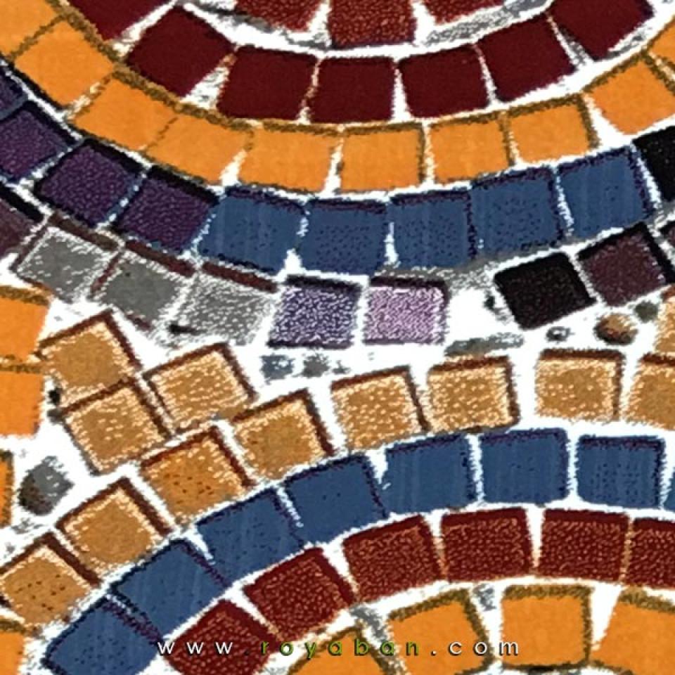 فرش سه بعدی 4 متری مدل سنگفرش