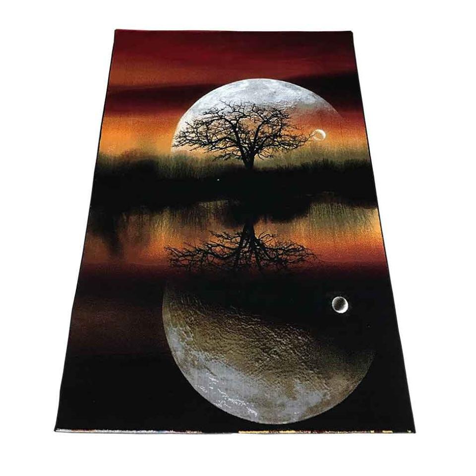 فرش فانتزی 4 متری مدل ماه