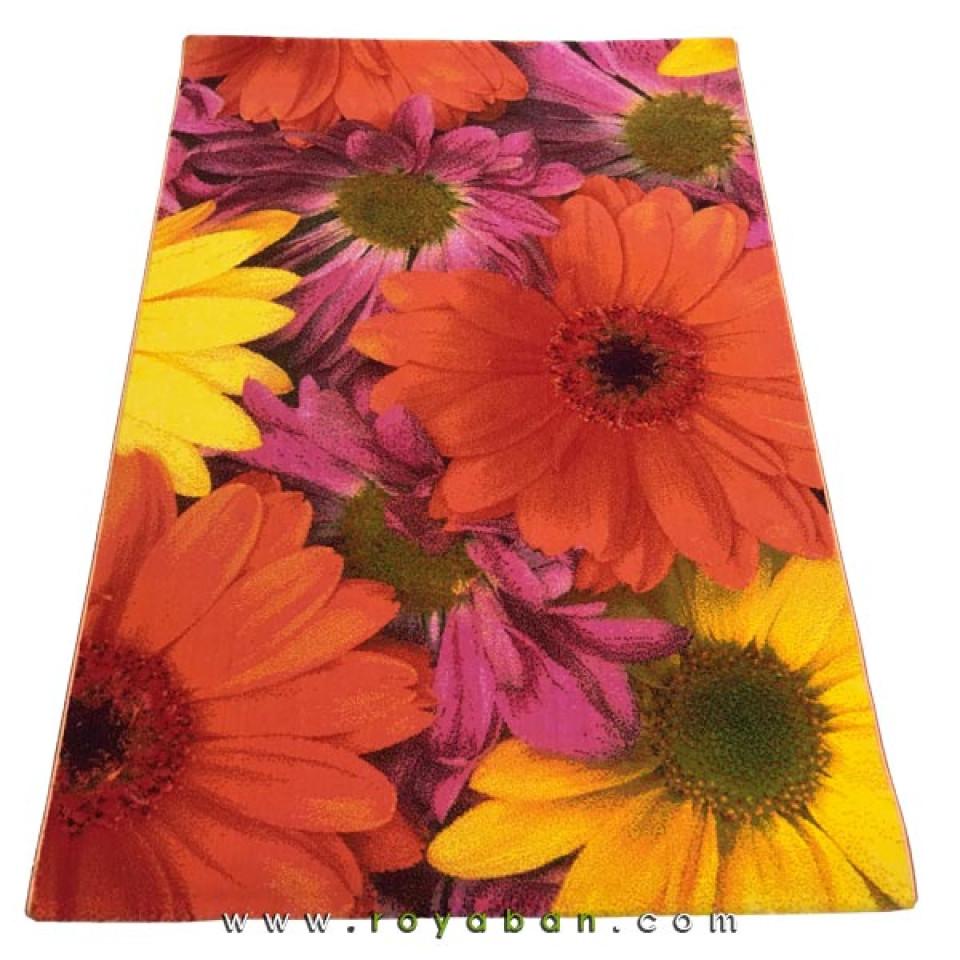 فرش سه بعدی 6 متری ساوین مدل گلسار