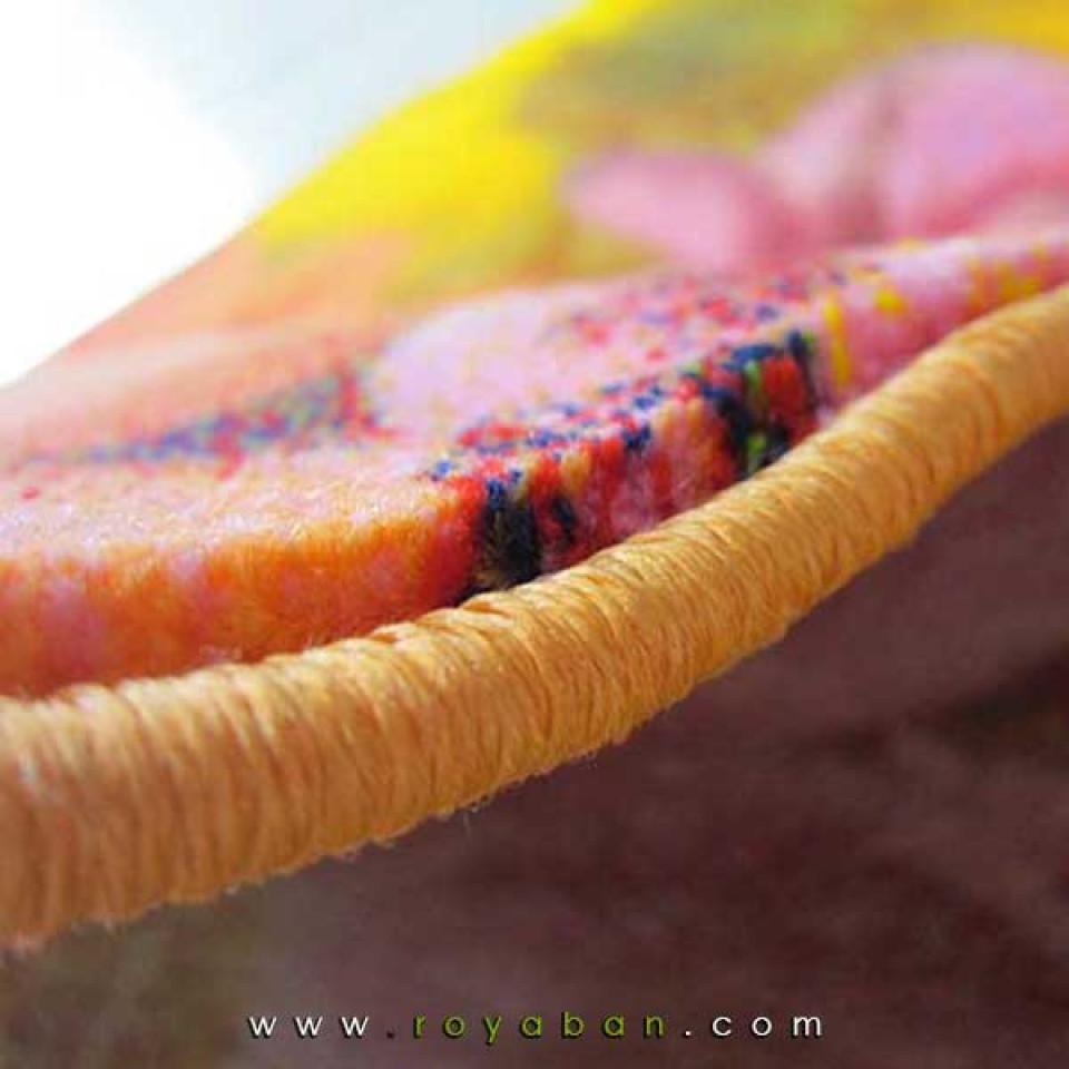 فرش سه بعدی 6 متری ساوین مدل گلسار