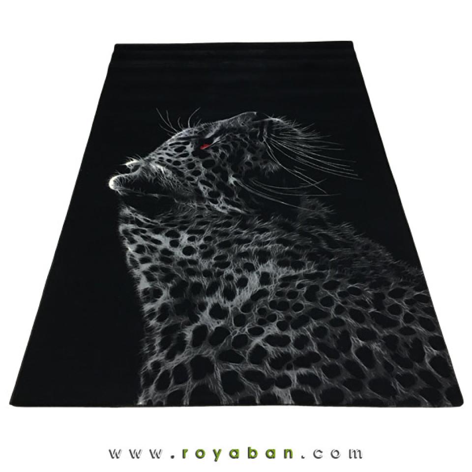 فرش سه بعدی 1.5 متری مدل جگوار