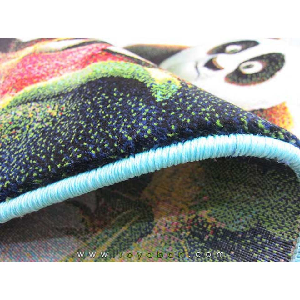 فرش سه بعدی 4 متری ساوین مدل پاندای کونگ فو کار