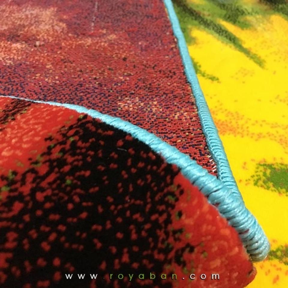 فرش سه بعدی 1.5 متری ساوین مدل اسپیرال