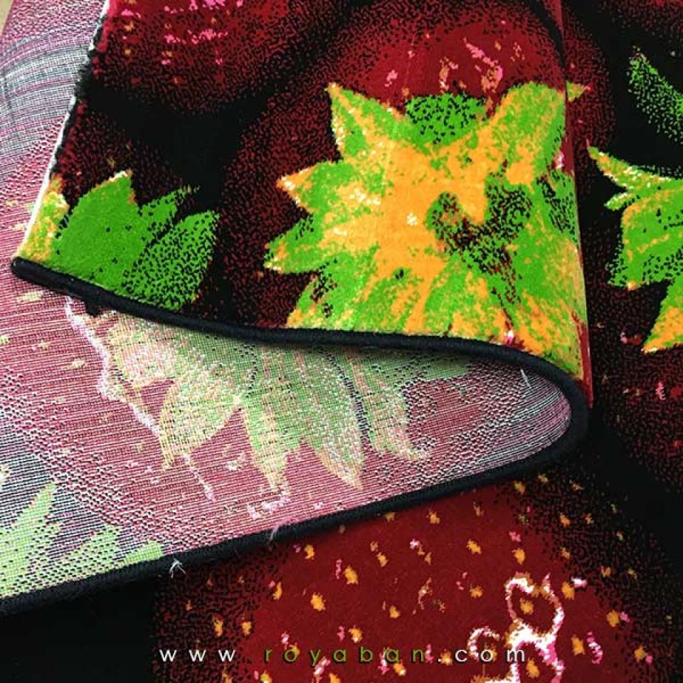 فرش سه بعدی 1.5 متری مدل توت فرنگی