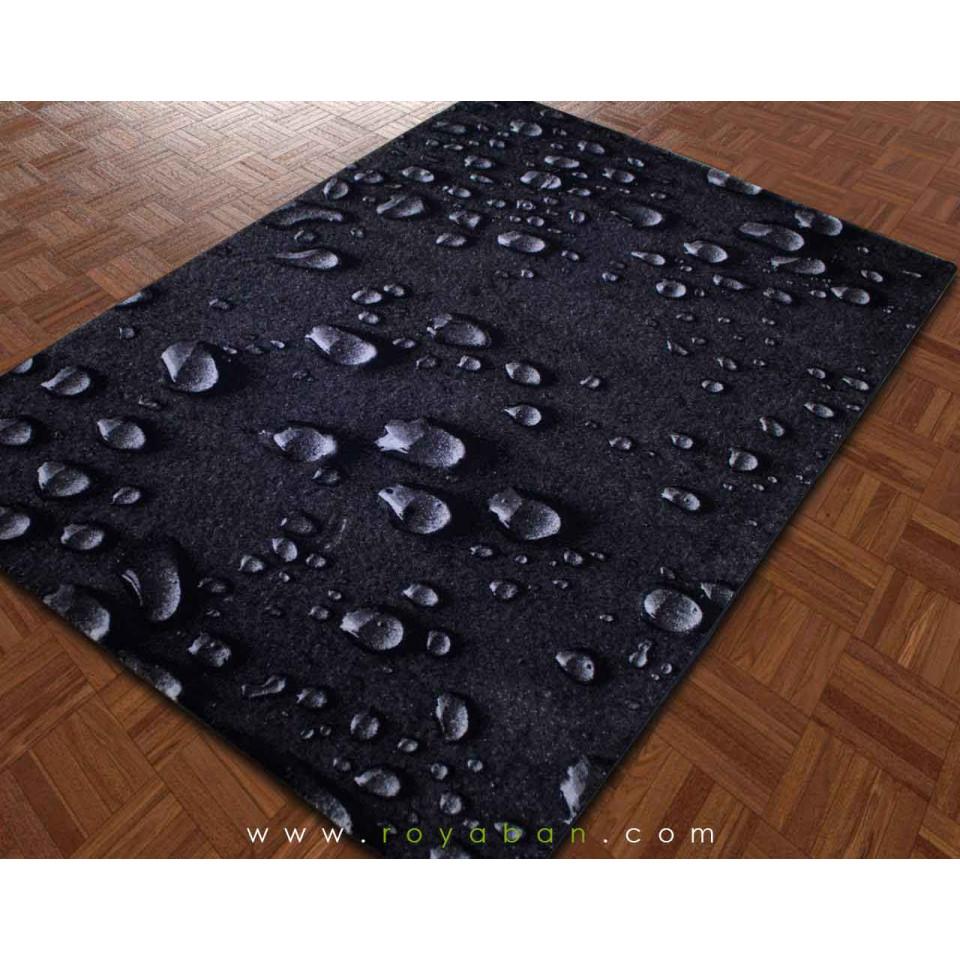 فرش سه بعدی 1.5 متری ساوین مدل قطره