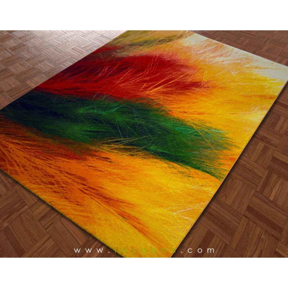 فرش سه بعدی 1.5 متری ساوین مدل پر