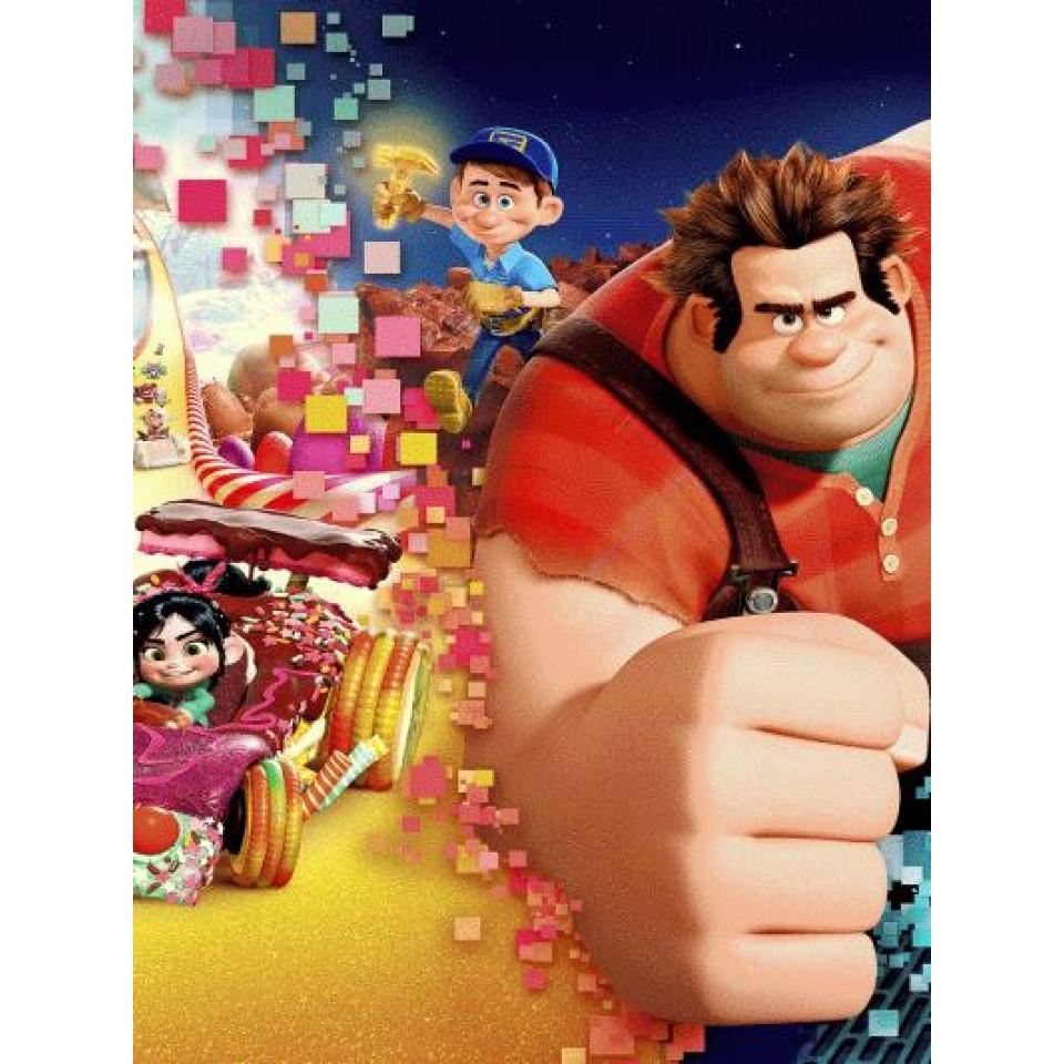 فرش سه بعدی 4 متری ساوین مدل رالف خرابکار 