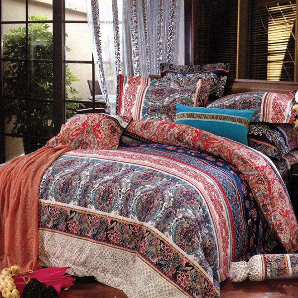 ست روتختی لحافی دو نفره 6 تکه مدل Amelia