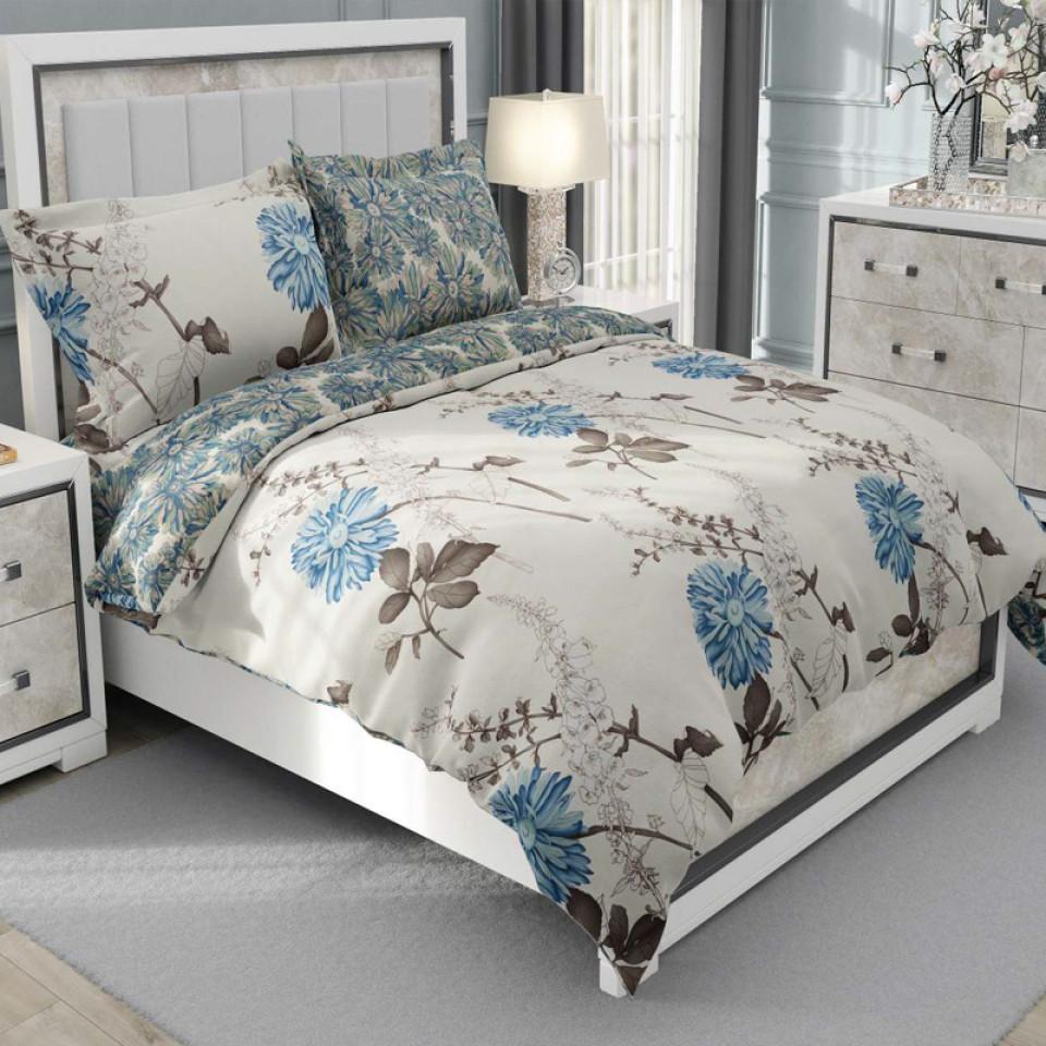 روتختی کارینا یکنفره ساتین پنبه مدل Aynaz