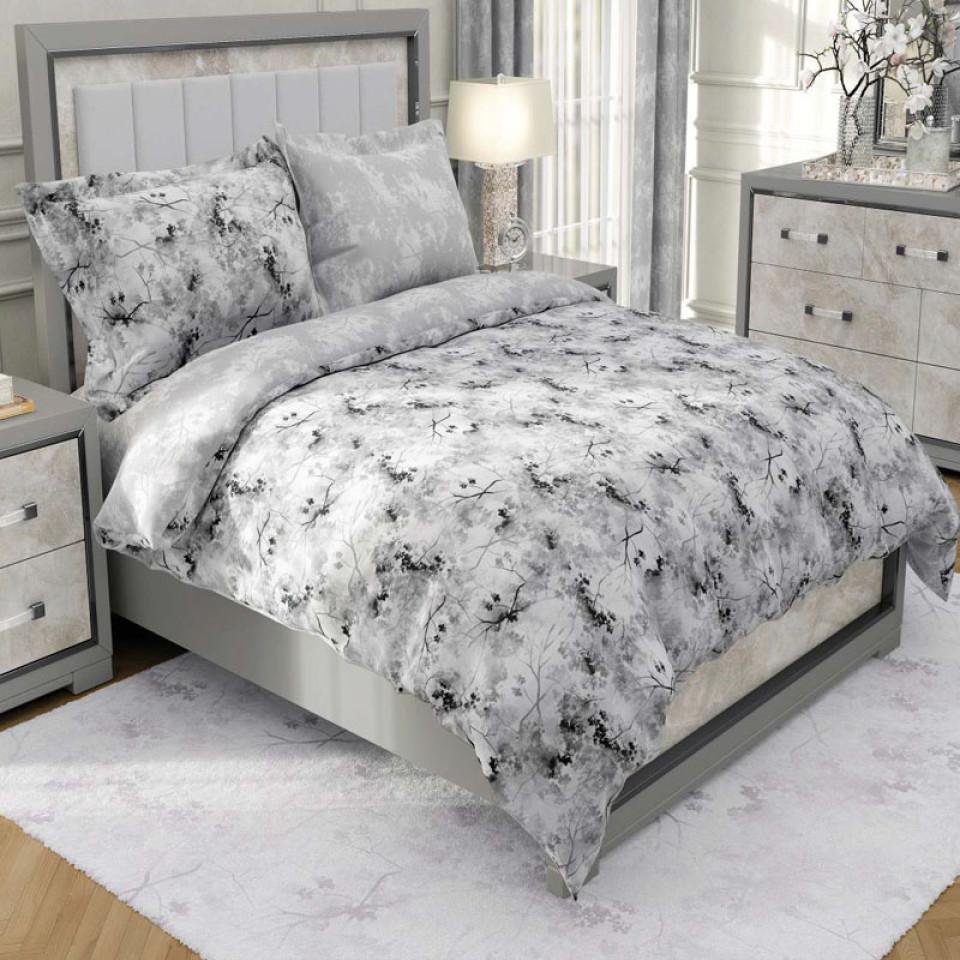 روتختی کارینا دونفره ساتین پنبه پلاس مدل Crystal A