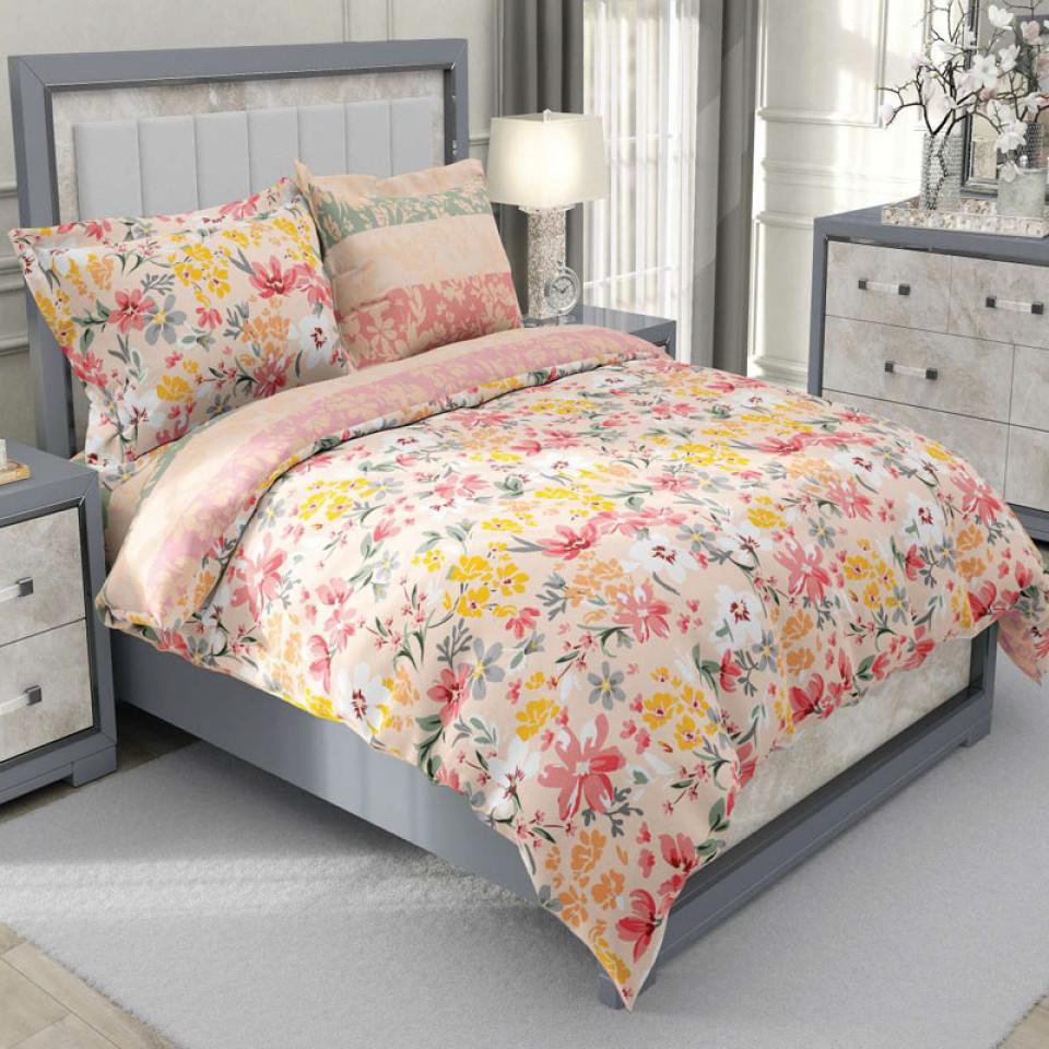 روتختی کارینا یکنفره ساتین پنبه پلاس مدل Helma B