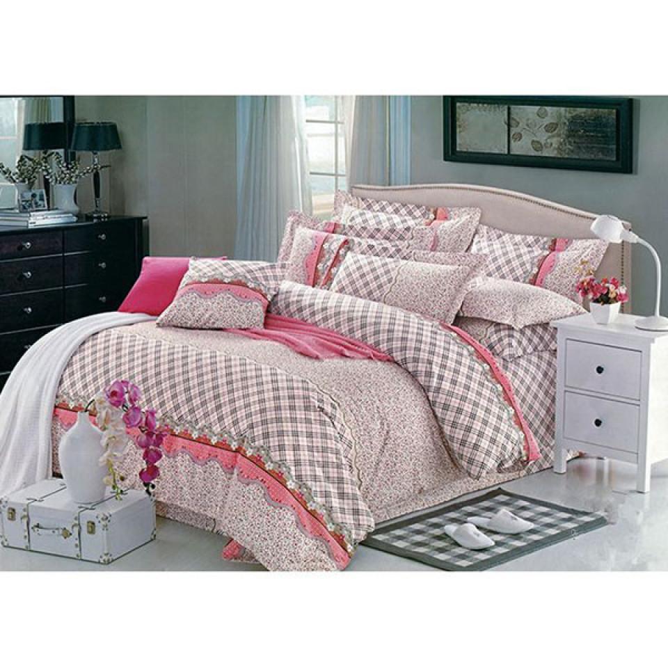 ست روتختی لحافی یک نفره 4 تکه طرح Nazli