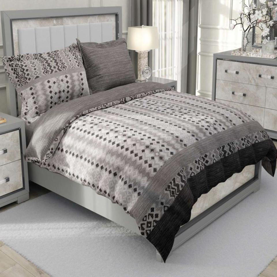 روتختی کارینا دونفره ساتین پنبه مدل Negative