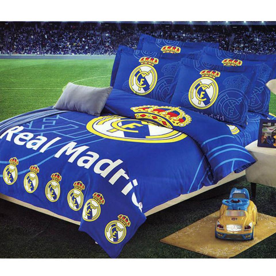 ست روتختی لحافی نوجوان 4 تکه طرح Real Madrid