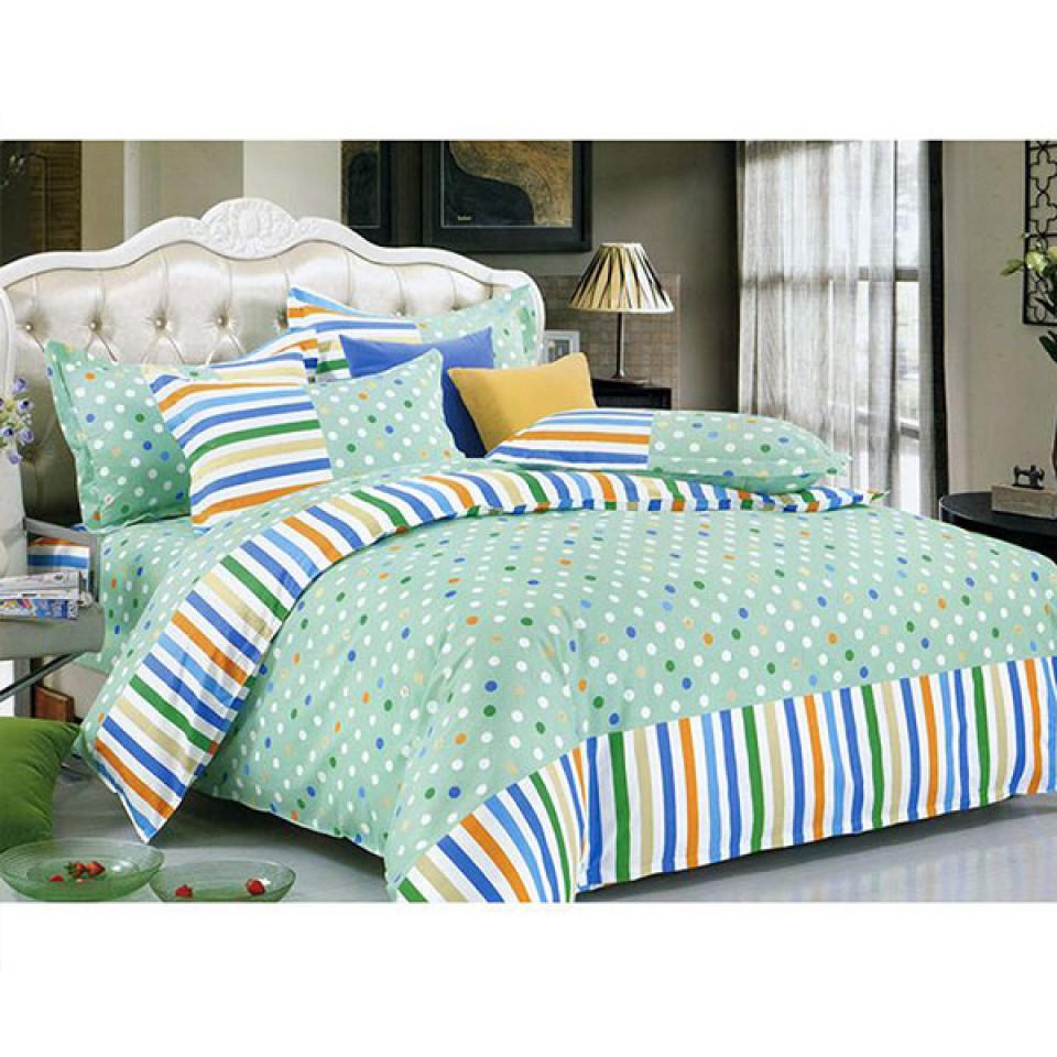 ست روتختی لحافی یک نفره 4 تکه طرح Roma B 