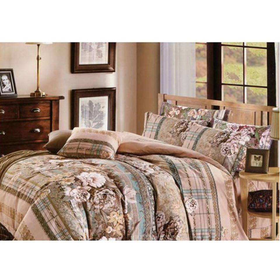 ست روتختی لحافی دو نفره 6 تکه طرح Selena