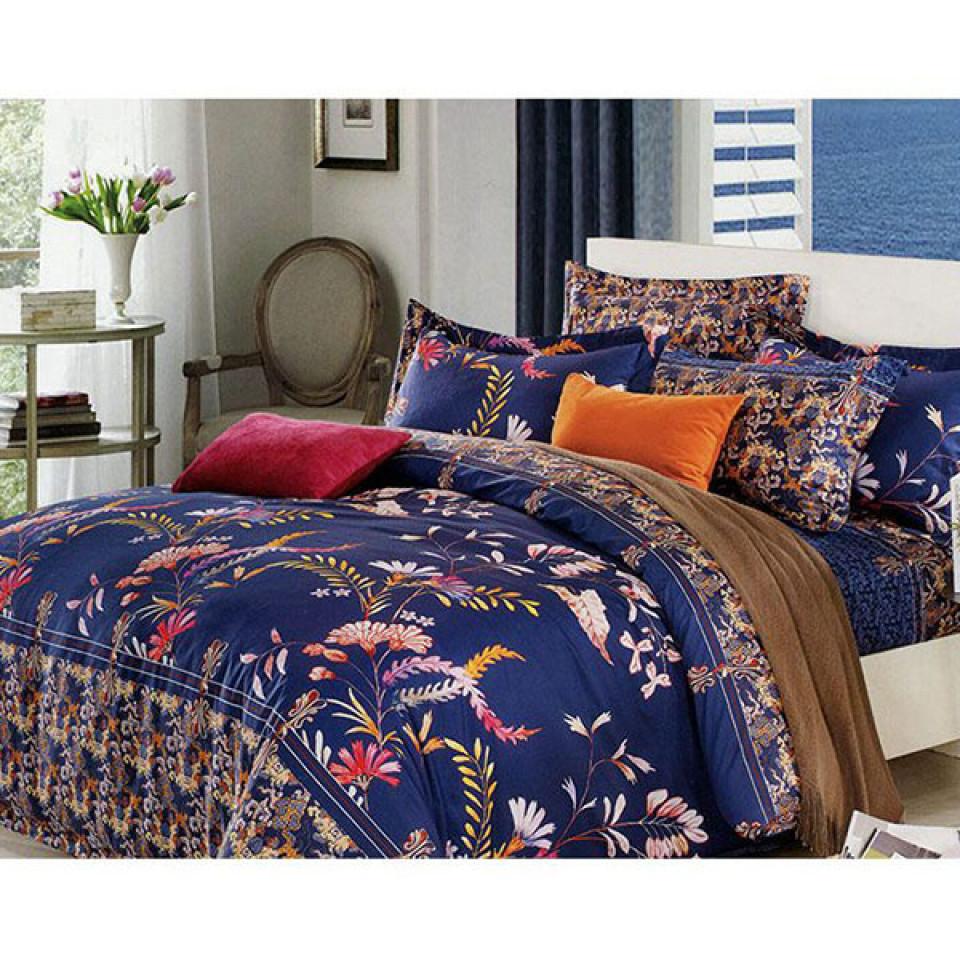 ست روتختی لحافی دو نفره 6 تکه طرح Selin