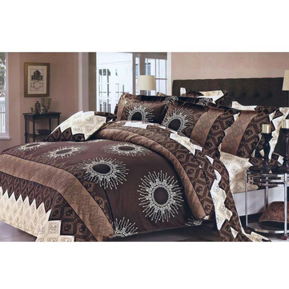 ست روتختی لحافی دو نفره 6 تکه طرح Solar