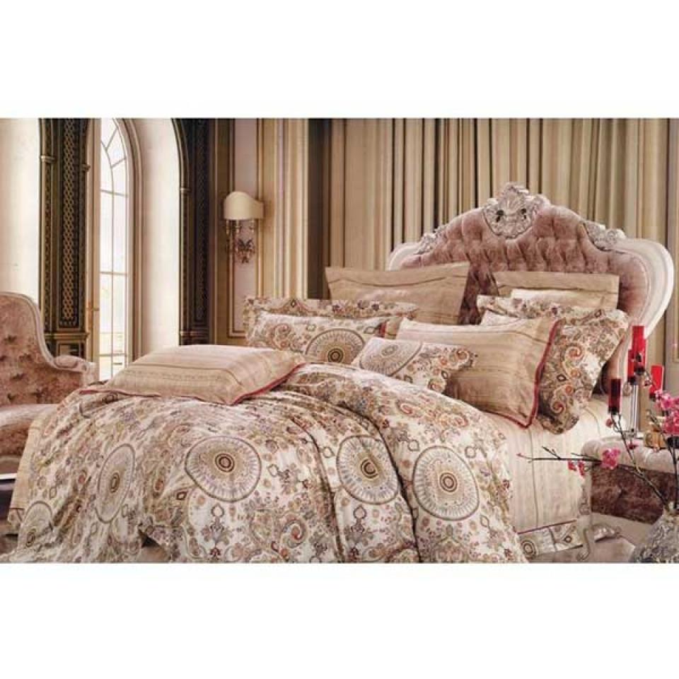 ست روتختی لحافی دو نفره 6 تکه طرح Tara 