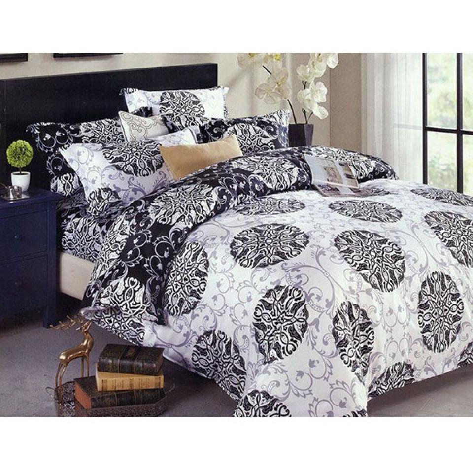 ست روتختی لحافی یک نفره 4 تکه طرح White