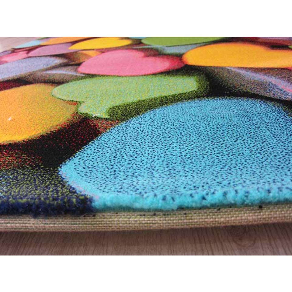 فرش سه بعدی 6 متری ساوین مدل قلب