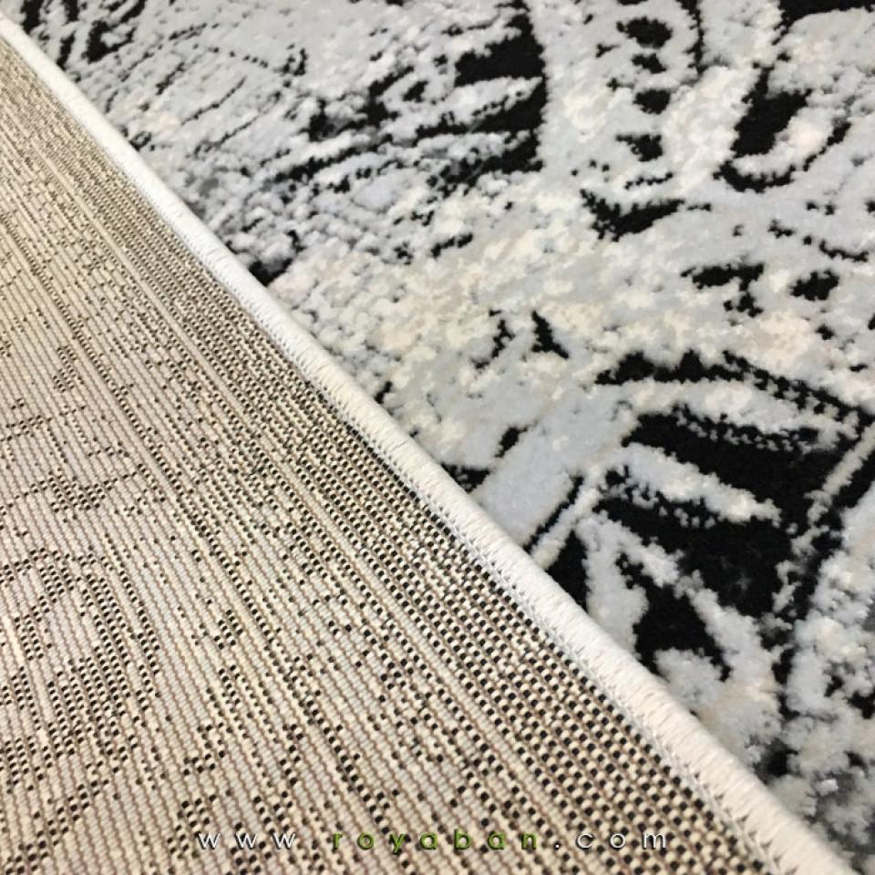 فرش طرح فرانسوی مشکی