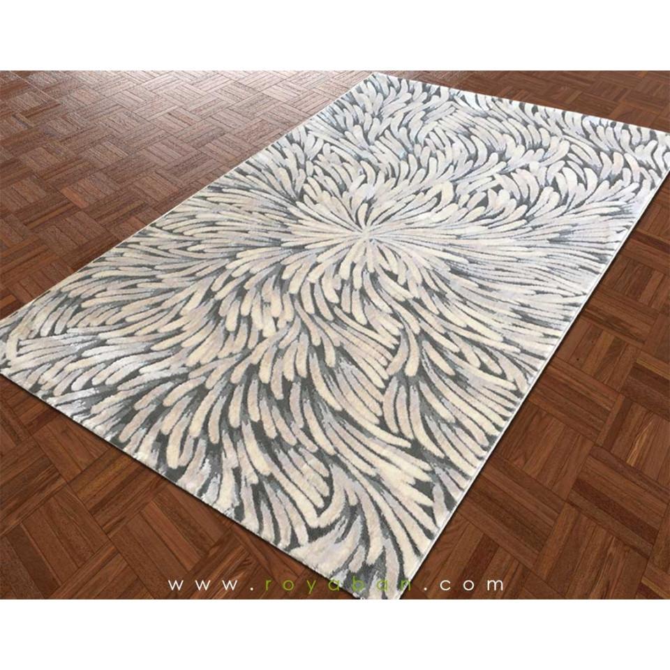 فرش فانتزی مدرن طرح گل