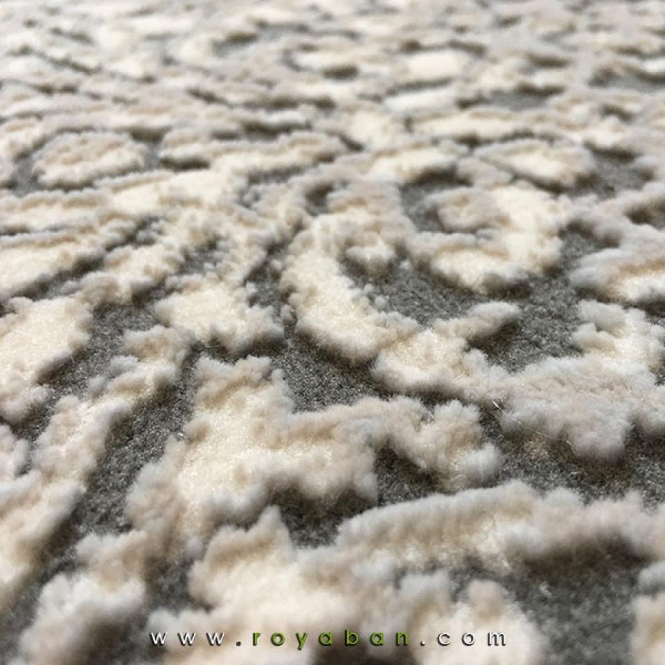 فرش مدرن فانتزی رنگ توسی