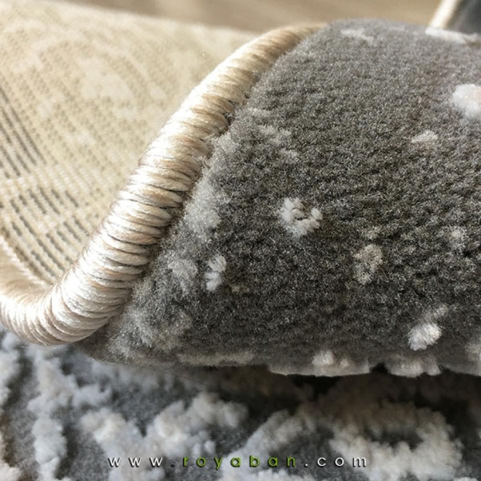 فرش مدرن فانتزی رنگ توسی