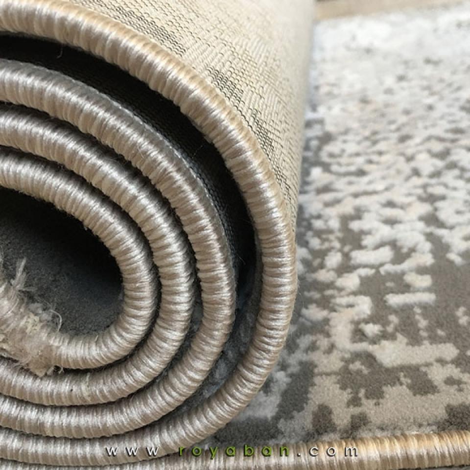 فرش مدرن فانتزی رنگ توسی