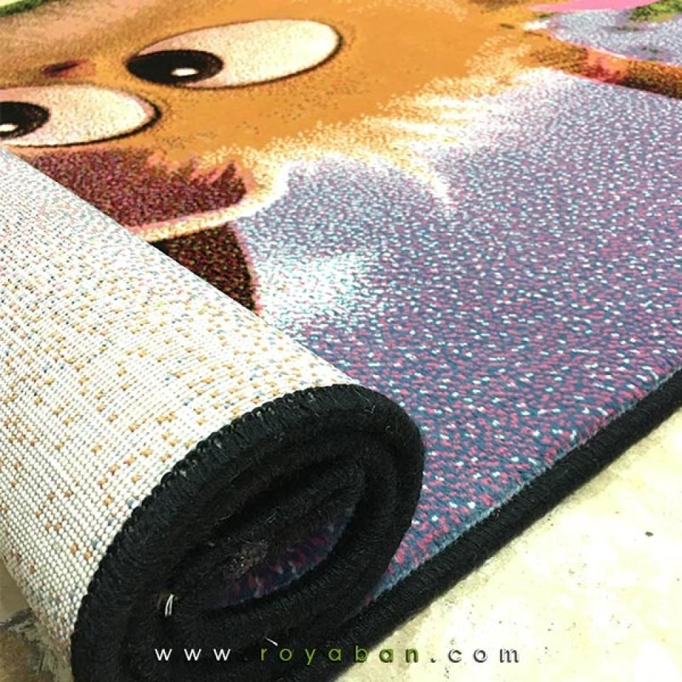 فرش اتاق کودک طرح جوجه 