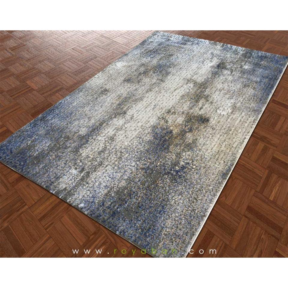 فرش مدرن طرح کهنه کاری شده