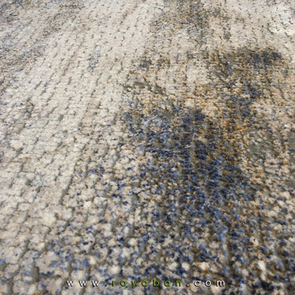 فرش مدرن طرح کهنه کاری شده