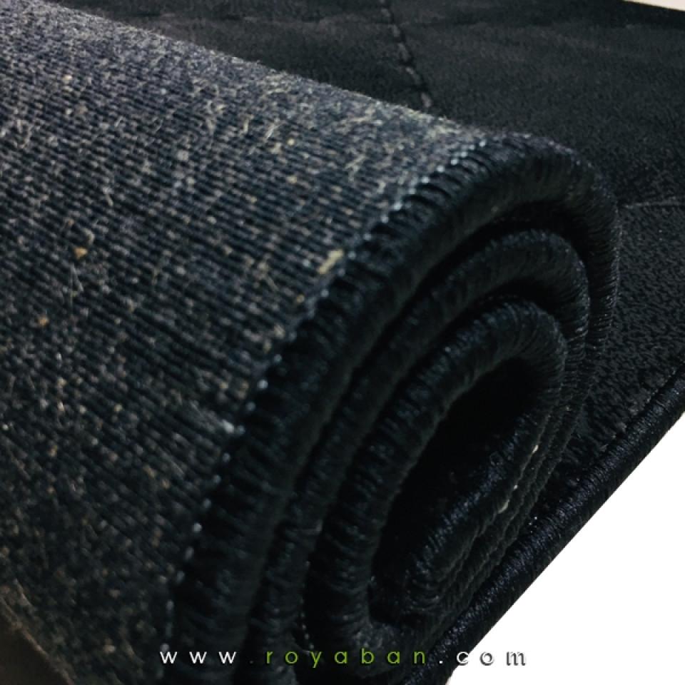 فرش مدرن طرح چرم کلاسیک