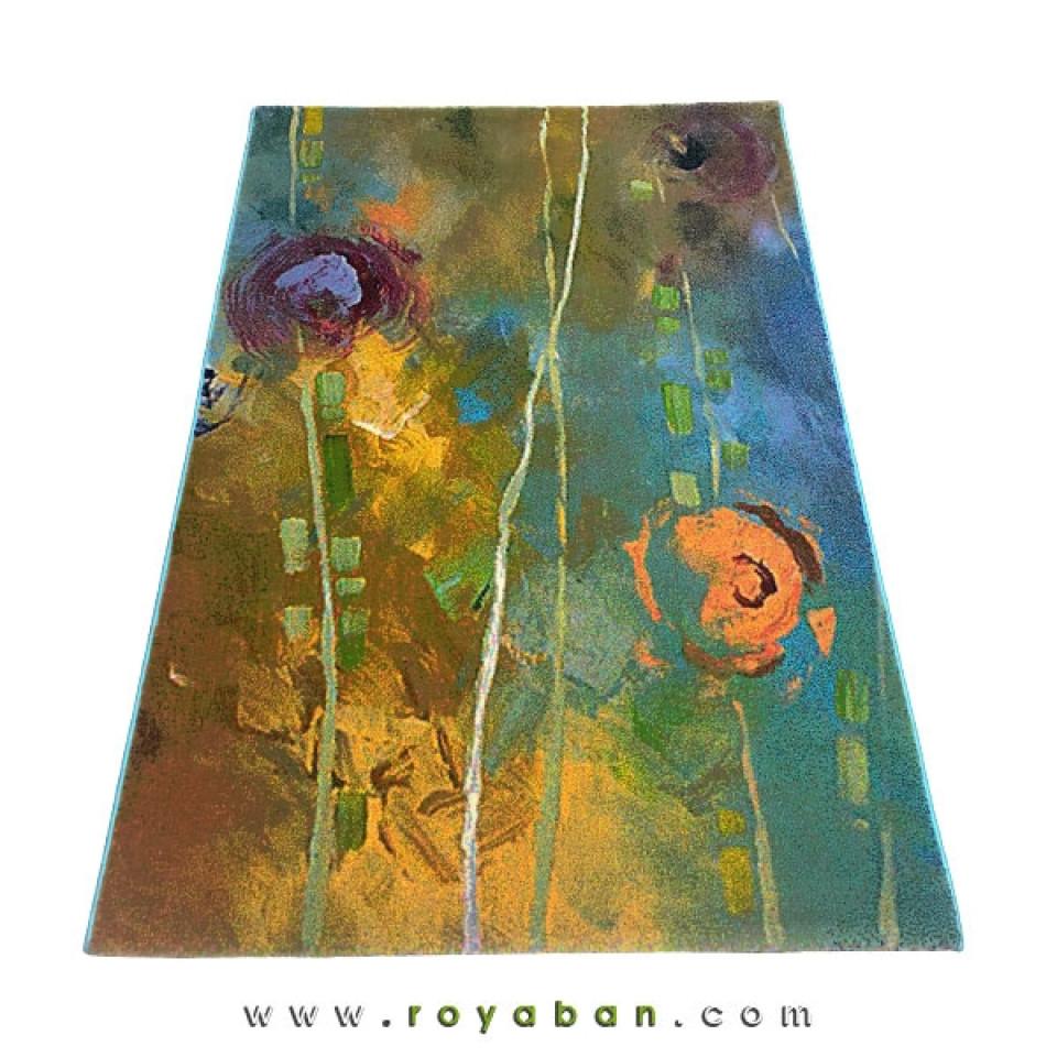 فرش فانتزی 6 متری ساوین کد 1338