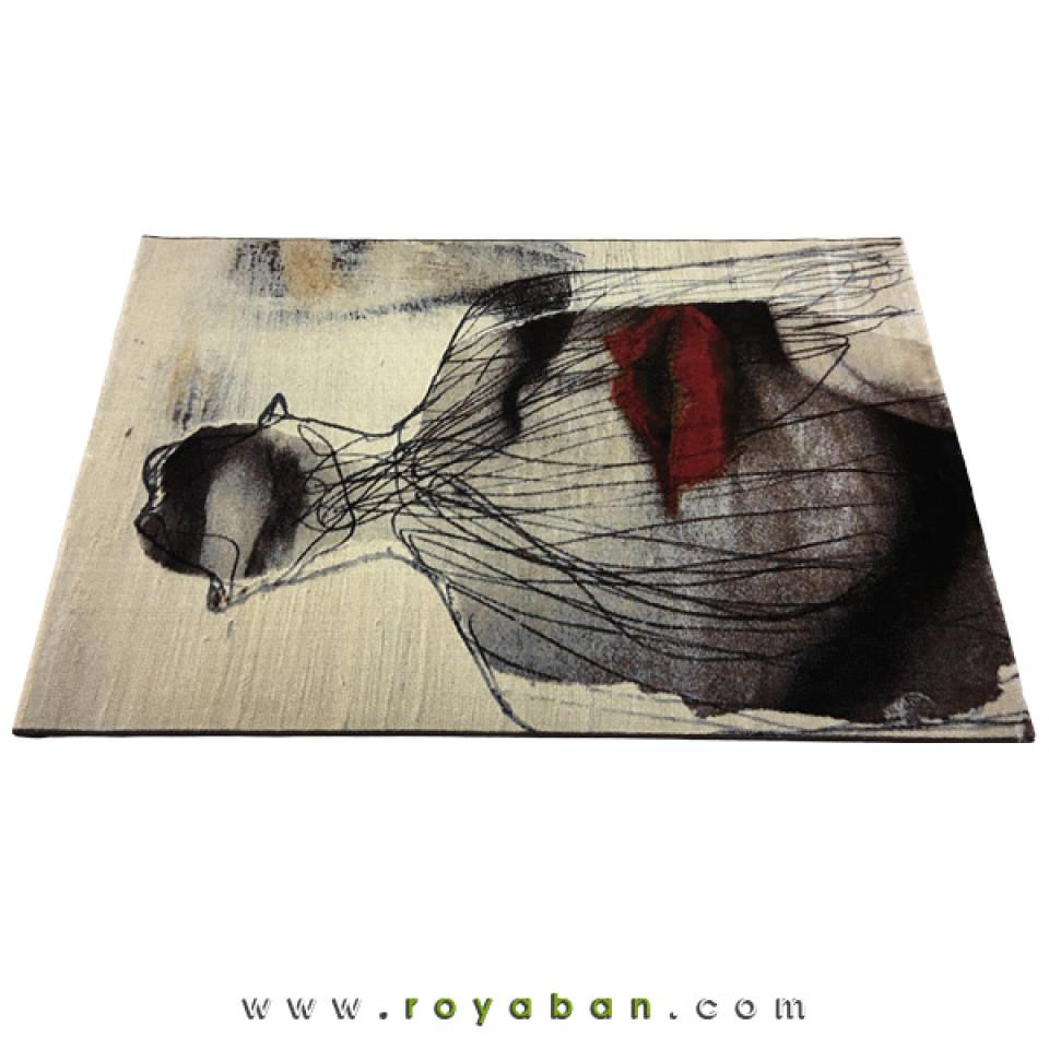 فرش فانتزی 6 متری مدل صورت