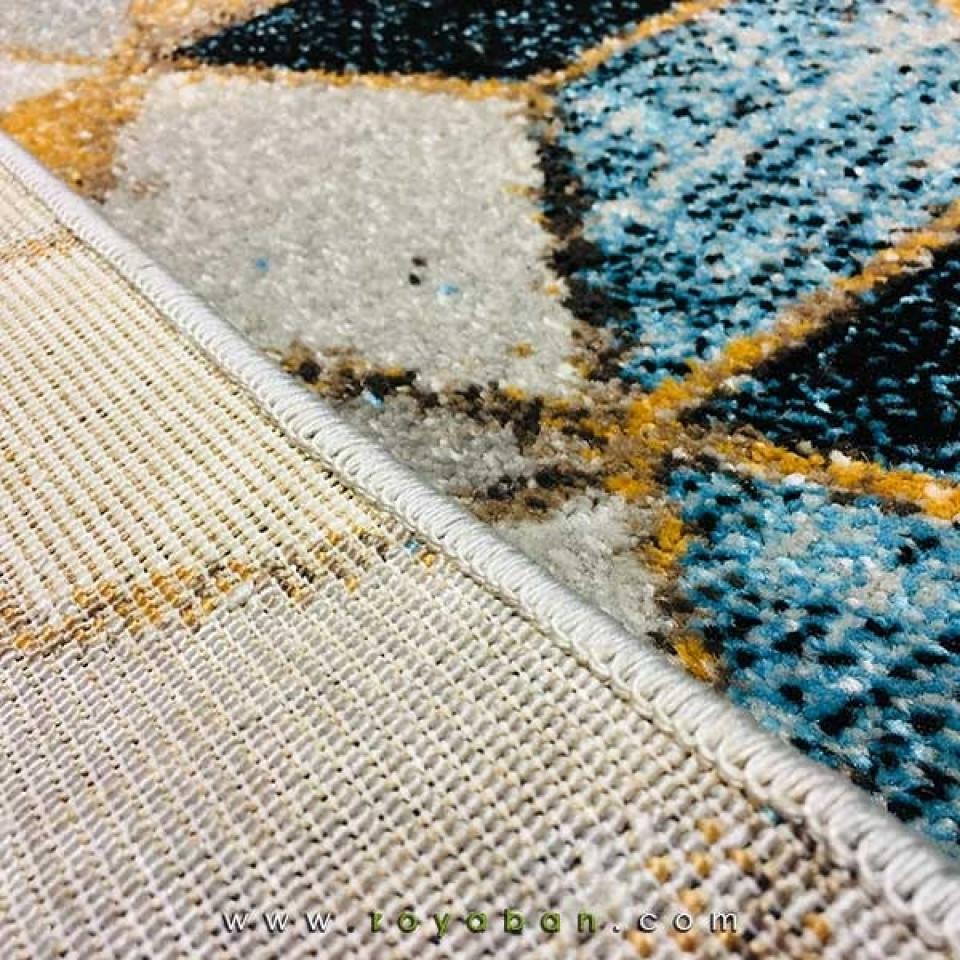 فرش مدرن طرح هندسی