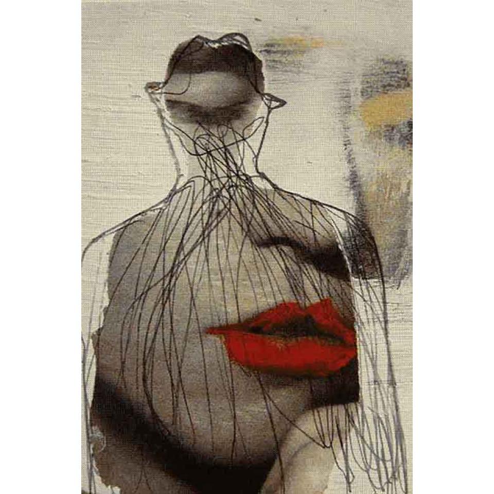 فرش فانتزی 6 متری مدل صورت