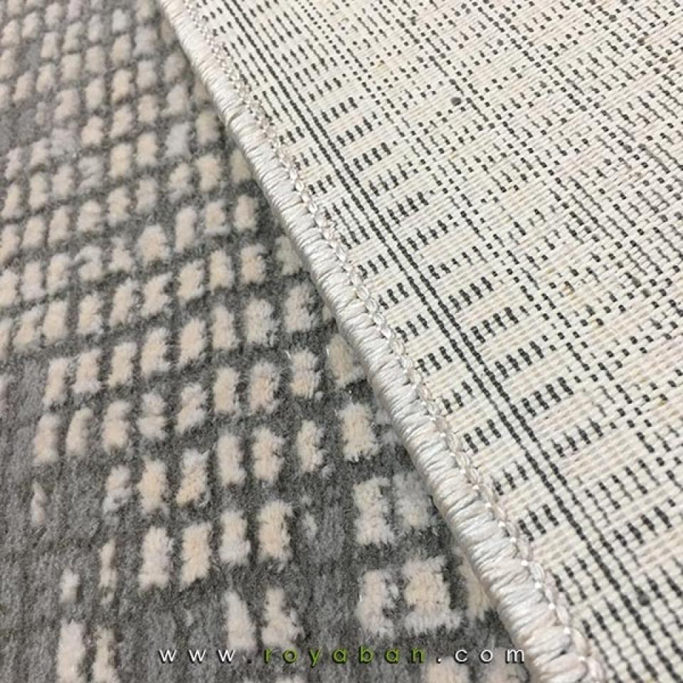 فرش مدرن فانتزی مدل پیکسل رنگ توسی