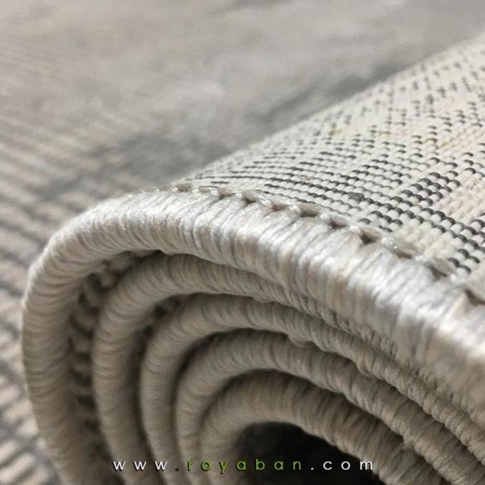 فرش مدرن فانتزی مدل پیکسل رنگ توسی