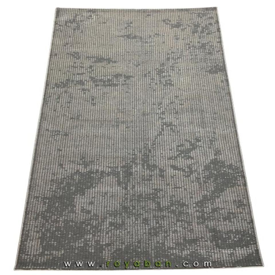 فرش مدرن فانتزی مدل پیکسل رنگ توسی