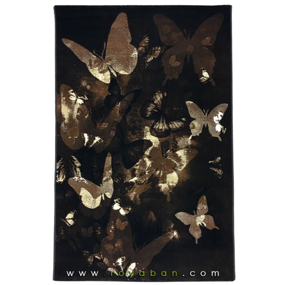 فرش فانتری 1.5 متری مدل پروانه 