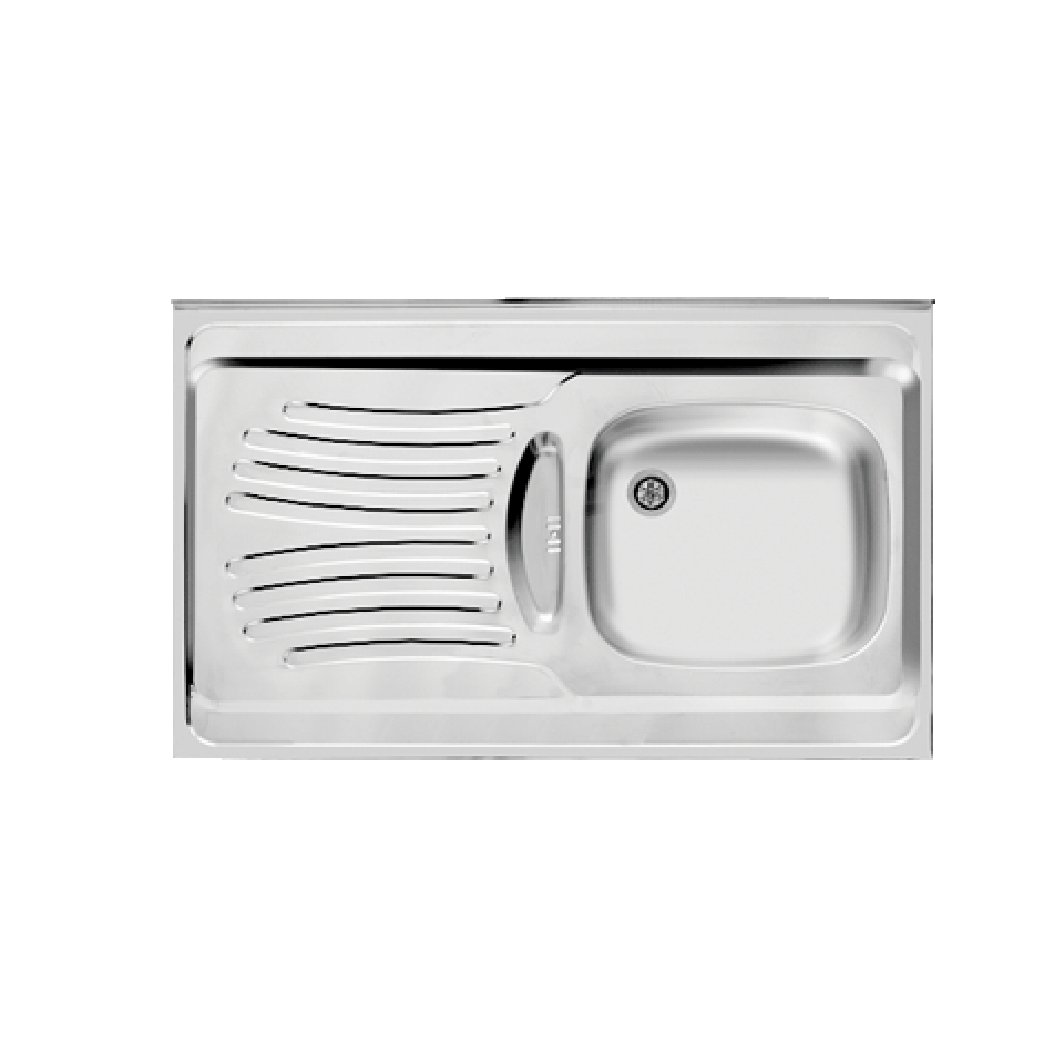 سینک استیل روکار اخوان کد 125