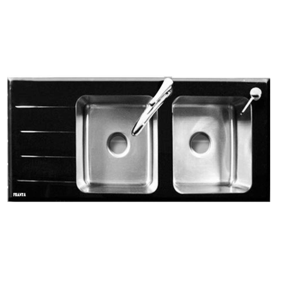 سینک شیشه ای توکار فرانتا کد 2