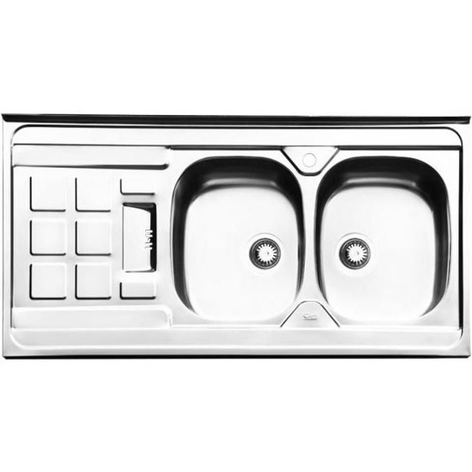 سینک استیل روکار ایلیا استیل مدل 1021