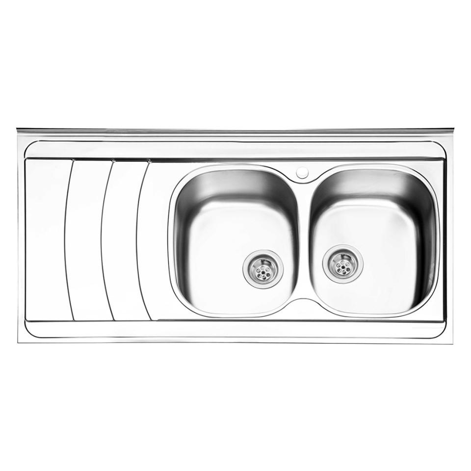 سینک استیل روکار ایلیا استیل مدل 1044