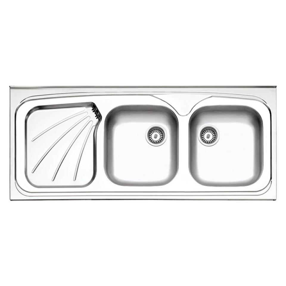 سینک استیل روکار استیل البرز مدل 270/50