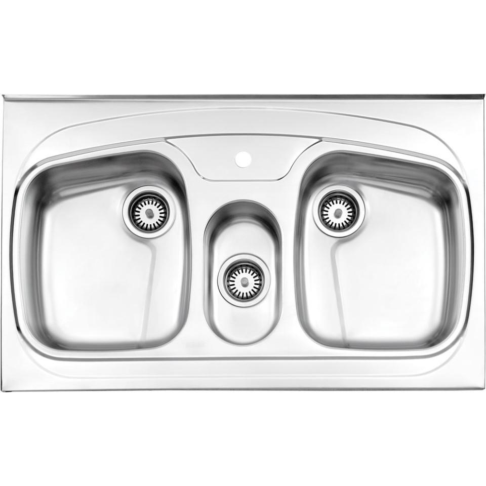 سینک استیل روکار استیل البرز مدل 620/60