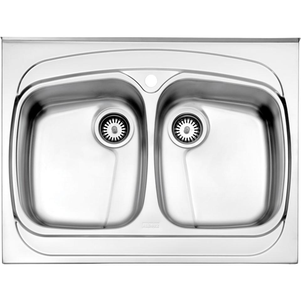 سینک استیل روکار استیل البرز مدل 628/60