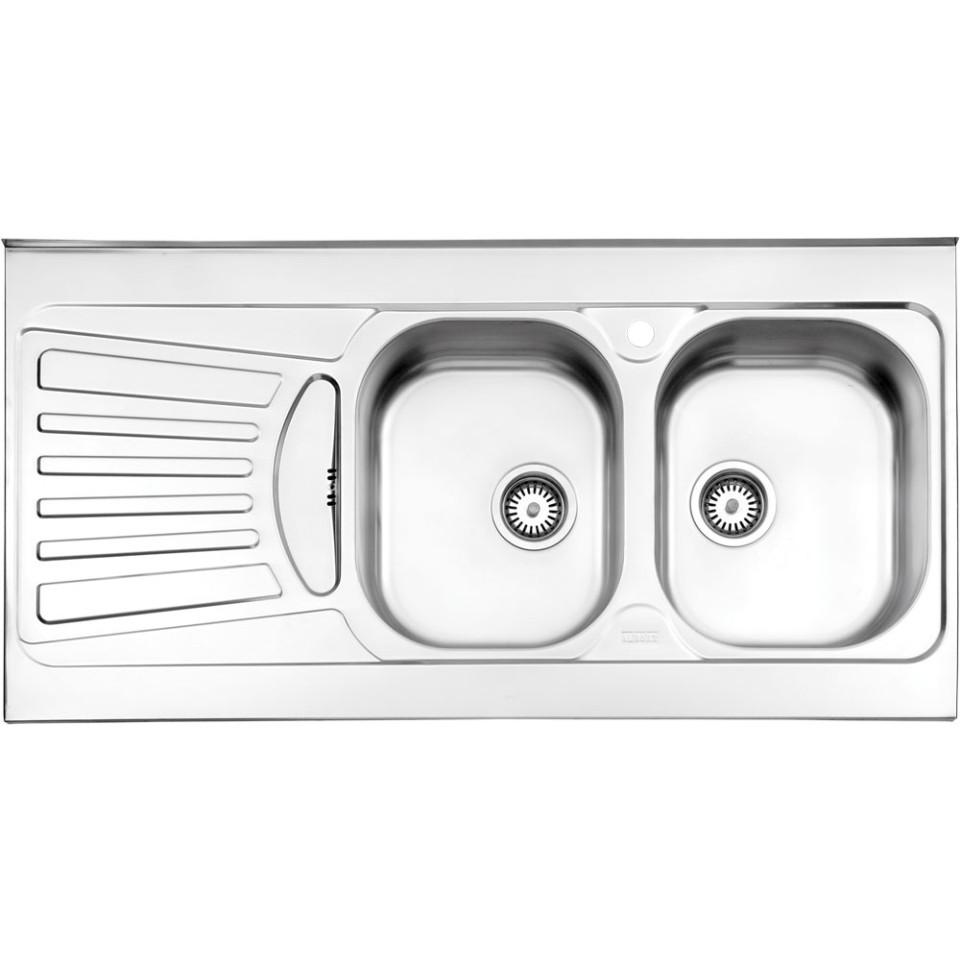 سینک استیل روکار استیل البرز مدل 725/60